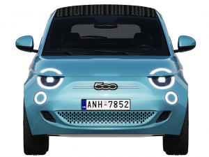fiat 500 la prima 2021 3D Модель