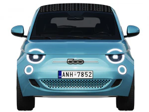 fiat 500 la prima 2021 3D Model