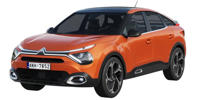 citroen c4 2021 3D Model .c4d .max .obj .3ds .fbx .stl .blend 