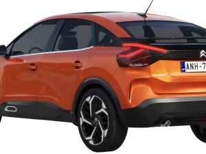 citroen c4 2021 3D Model