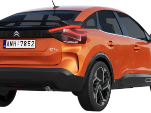 citroen c4 2021 3D Model