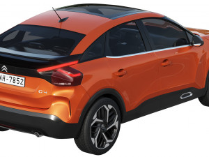 citroen c4 2021 3D Model