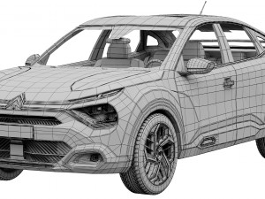 citroen c4 2021 3D Model