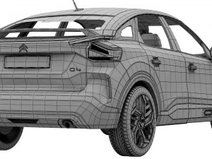citroen c4 2021 3D Model