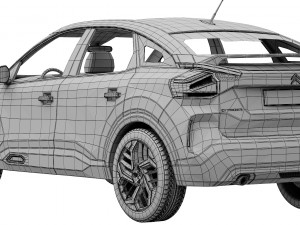 citroen c4 2021 3D Model