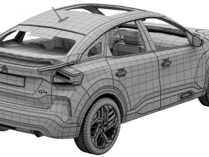 citroen c4 2021 3D Model