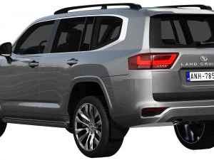 toyota land cruiser 300 3D Model
