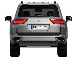 toyota land cruiser 300 Modelo 3D