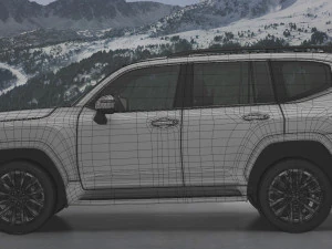 toyota land cruiser 300 3D Model