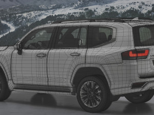 toyota land cruiser 300 Modelo 3D