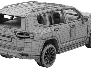 toyota land cruiser 300 Modelo 3D