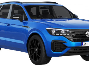 volkswagen touareg r 2021 3D Model