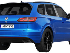 volkswagen touareg r 2021 3D Model