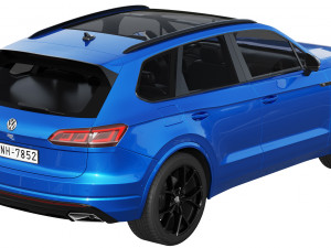 volkswagen touareg r 2021 3D Model