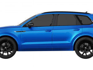 volkswagen touareg r 2021 3D Model