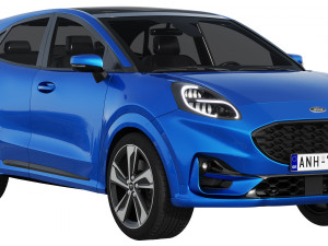 ford-puma Modelo 3D