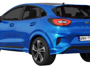 ford-puma Modelo 3D