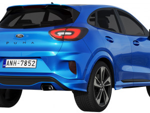 ford-puma Modelo 3D