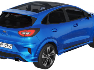 ford-puma Modelo 3D