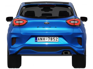ford-puma Modelo 3D