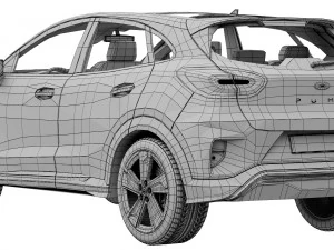 フォードプーマ 3Dモデル