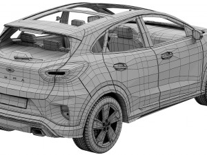 ford-puma Modelo 3D