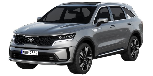 kia sorento 2021 3Dモデル .c4d .max .obj .3ds .fbx .stl .blend 