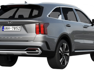 kia sorento 2021 3Dモデル