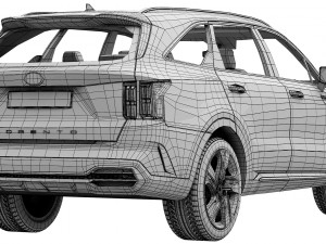 kia sorento 2021 3Dモデル
