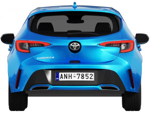 toyota corolla hatchback 2021 3D Model