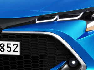 toyota corolla hatchback 2021 3D Model