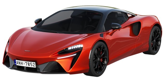 mclaren artura 2022 Model 3D .c4d .max .obj .3ds .fbx .stl .blend 