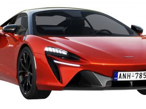 mclaren artura 2022 Model 3D