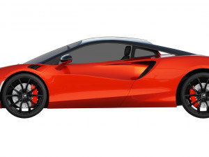 mclaren artura 2022 Model 3D