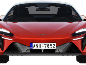 mclaren artura 2022 Model 3D