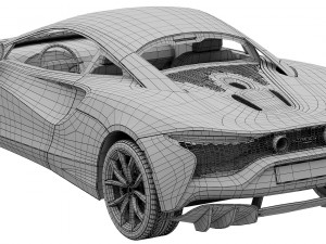 mclaren artura 2022 Model 3D