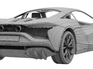 mclaren artura 2022 Model 3D