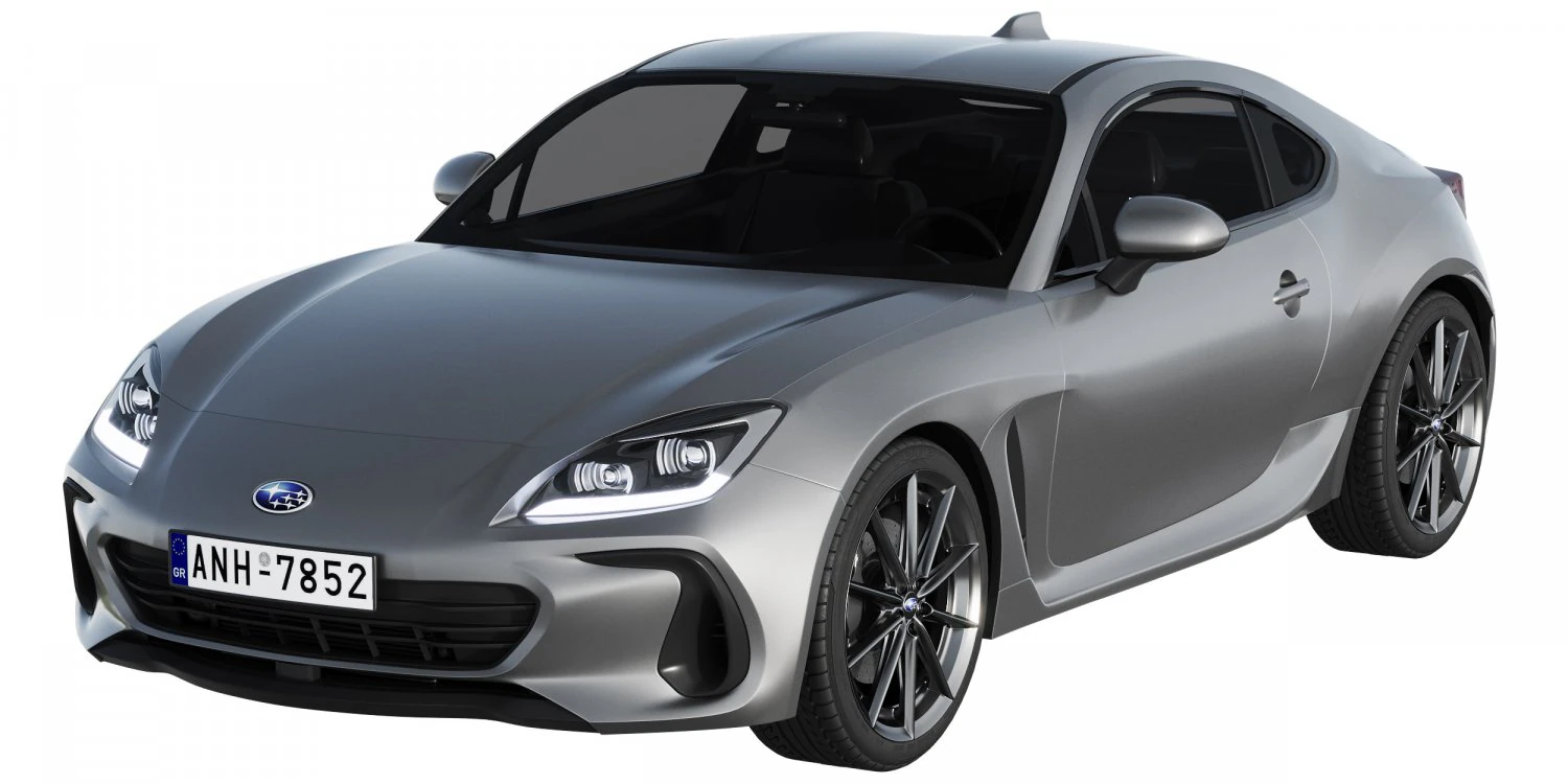 subaru brz 2022 3D Model .c4d .max .obj .3ds .fbx .stl .blend 