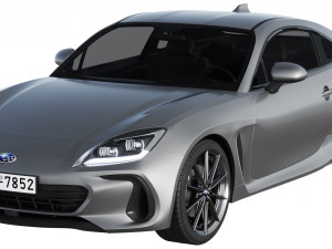 subaru brz 2022 3D Model