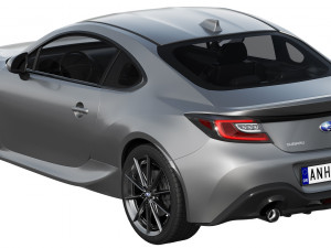 subaru brz 2022 3Dモデル