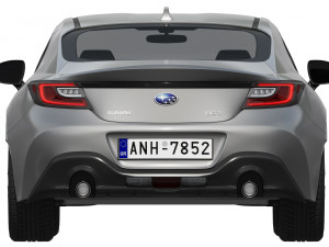 subaru brz 2022 3Dモデル