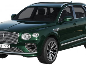 bentley bentayga hybrid 2021 3D Model