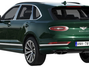 bentley bentayga hybrid 2021 Modello 3D