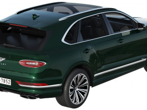 bentley bentayga hybrid 2021 Modello 3D