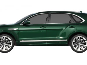 bentley bentayga hybrid 2021 3D Model