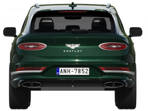 bentley bentayga hybrid 2021 Modello 3D