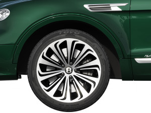 bentley bentayga hybrid 2021 Modello 3D