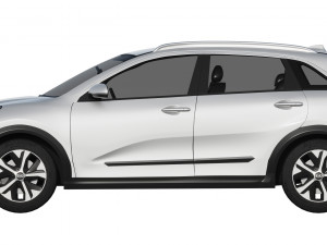 kia niro ev 3D Model