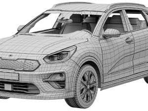 kia niro ev 3D Model