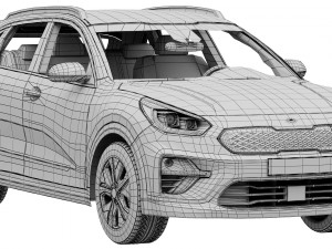 kia niro ev 3D Model